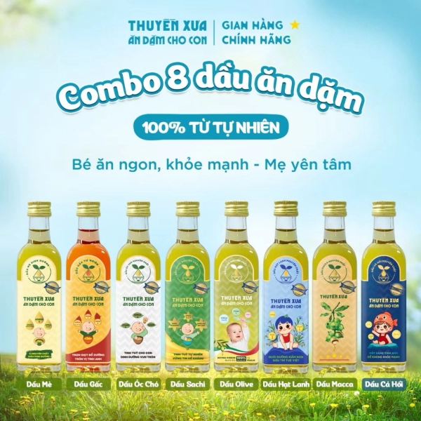 Dầu ăn dặm Thuyền Xưa