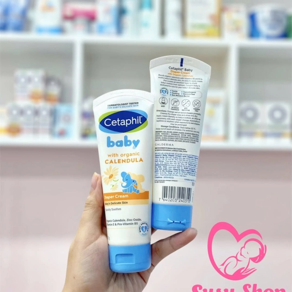 Kem làm dịu & phòng ngừa hăm tã Cetaphil Baby Diaper Cream