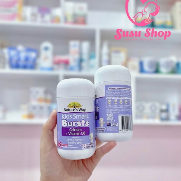 Nature’s Way Kids Smart Bursts Calcium Vitamin D3