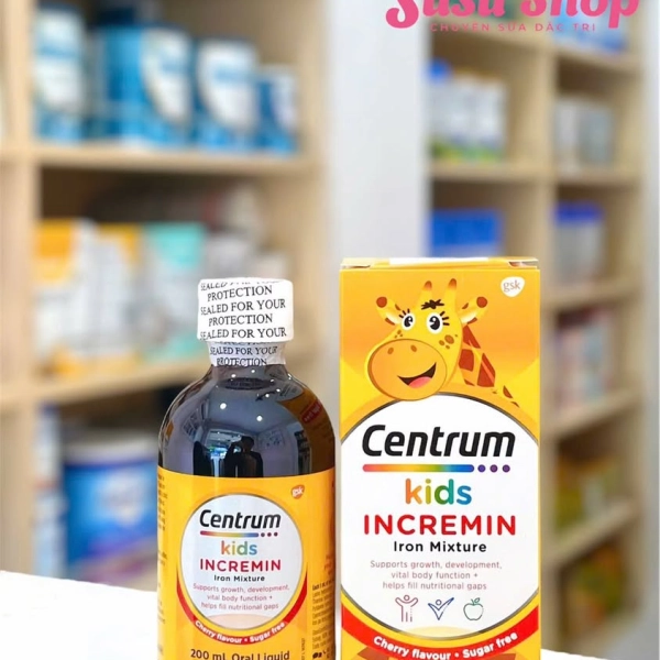 Siro ăn ngon Centrum Kids Incremin