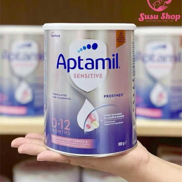 Sữa Aptamil Sensitive 0-12m