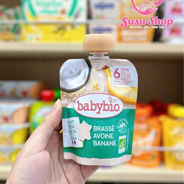 SỮA CHUA DỪA HỮU CƠ BABYBIO